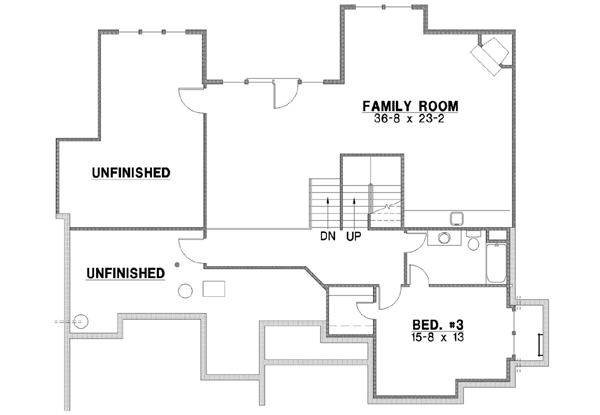 Lower Floor Plan: 21-231