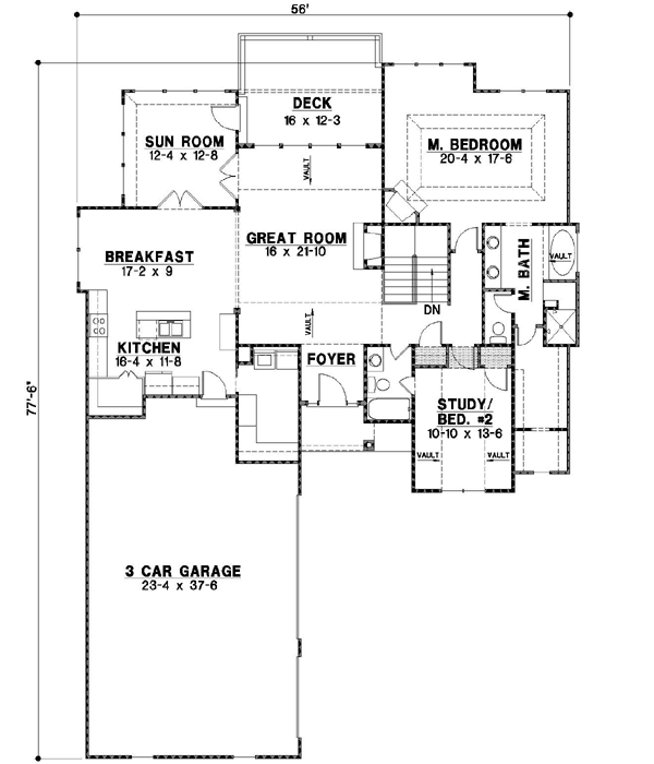 Main Floor Plan: 21-231