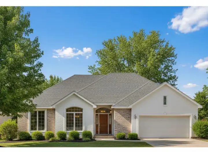 Traditional house plans 21-233 - front exterior, 1,851 sq ft, 3 bed, 2 bath house plans | Monster House Plans