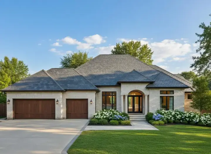 Traditional house plans 21-235 - front exterior, 3,086 sq ft, 4 bed, 3 bath house plans | Monster House Plans