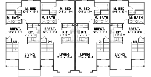 Upper/Second Floor Plan: 21-242