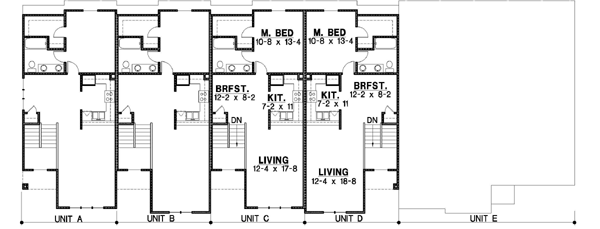 Upper/Second Floor Plan: 21-244