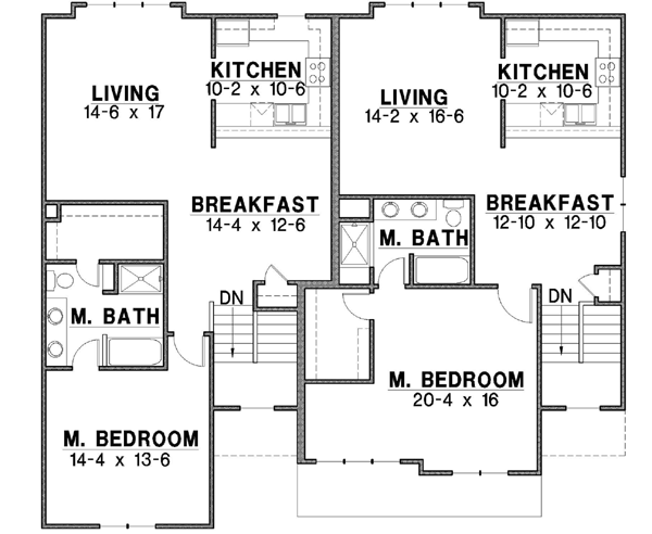 Upper/Second Floor Plan: 21-246