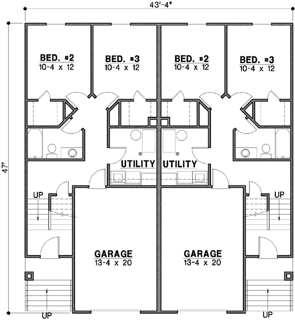 Main Floor Plan: 21-247