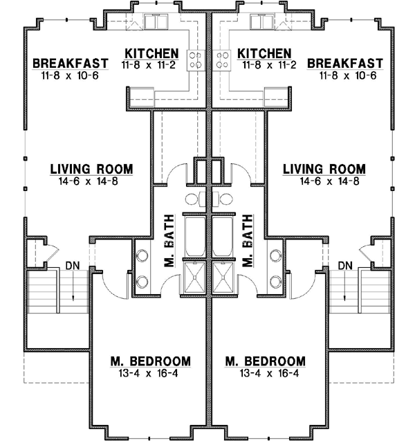 Upper/Second Floor Plan: 21-247