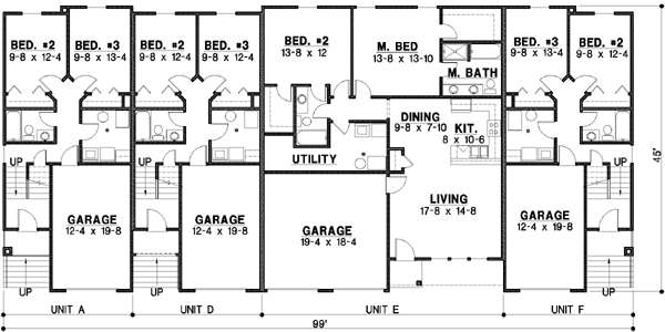 Main Floor Plan: 21-249