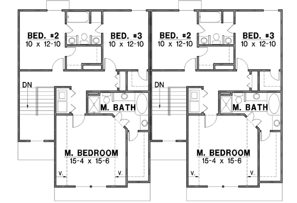 Upper/Second Floor Plan: 21-251