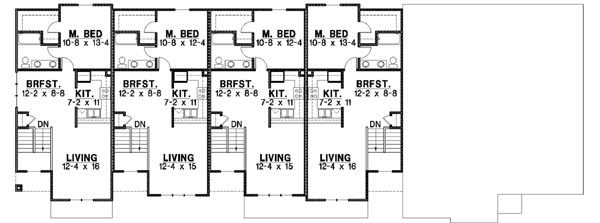 Upper/Second Floor Plan: 21-252