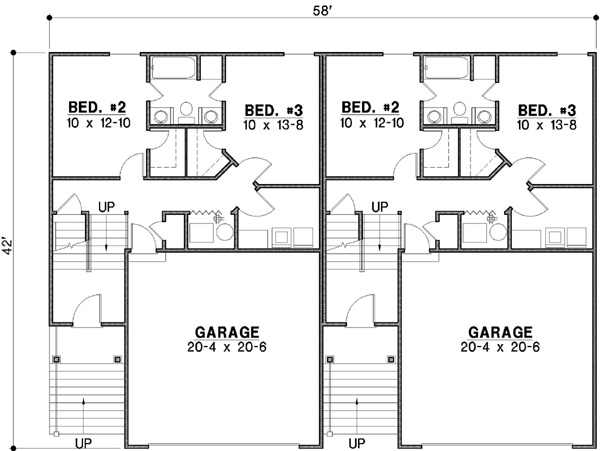 Main Floor Plan: 21-254