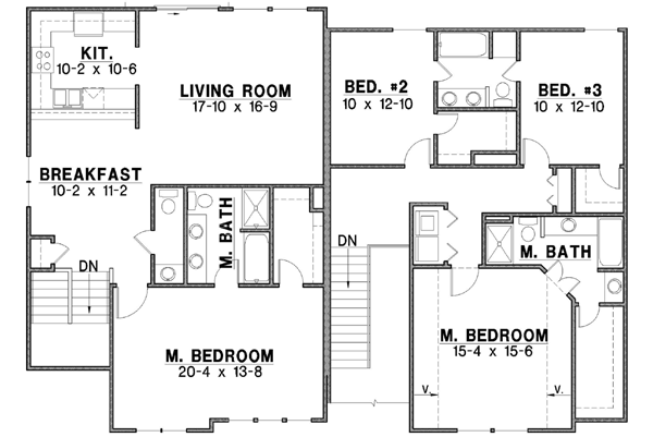 Upper/Second Floor Plan: 21-255