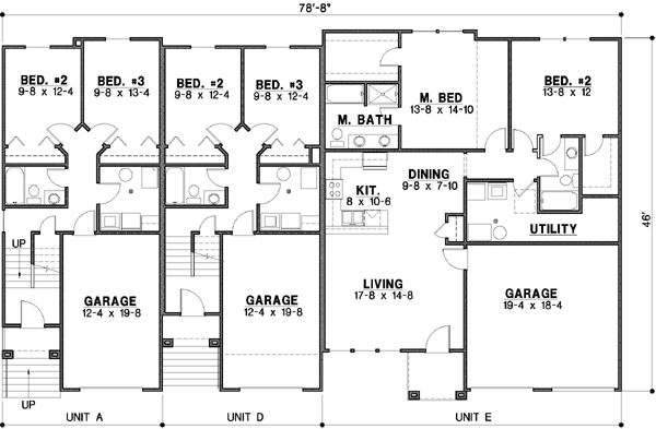 Main Floor Plan: 21-257