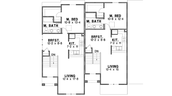 Upper/Second Floor Plan: 21-257