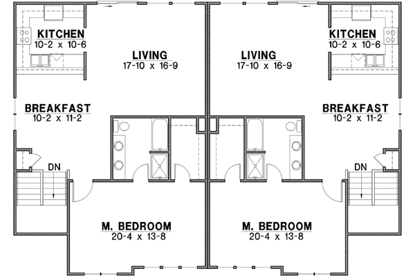 Upper/Second Floor Plan: 21-258