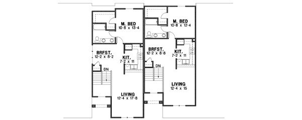 Upper/Second Floor Plan: 21-259