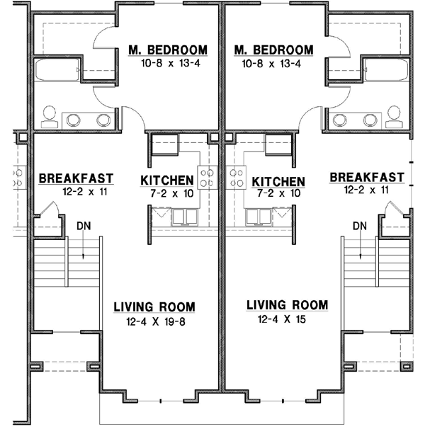 Upper/Second Floor Plan: 21-261