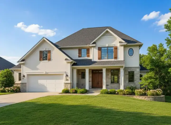 Traditional house plans 21-266 - front exterior, 2,254 sq ft, 4 bed, 3 bath house plans | Monster House Plans