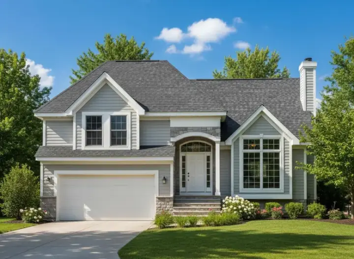 Traditional house plans 21-268 - front exterior, 1,673 sq ft, 3 bed, 2 bath house plans | Monster House Plans
