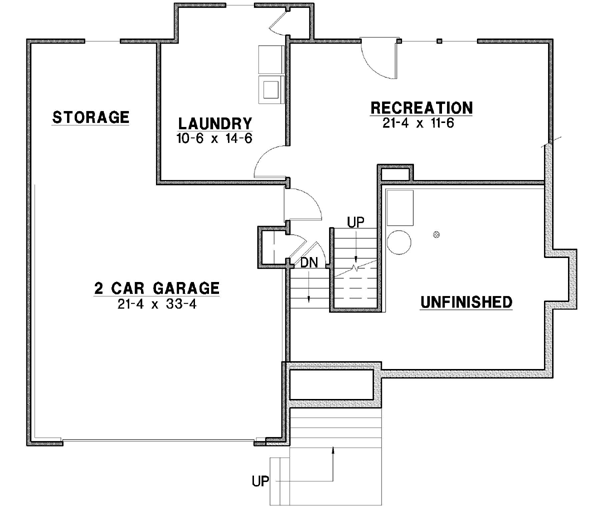 Lower Floor Plan: 21-268