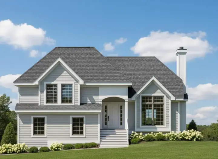 Traditional house plans 21-269 - front exterior, 1,673 sq ft, 3 bed, 2 bath house plans | Monster House Plans