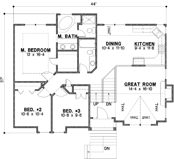 Main Floor Plan: 21-269