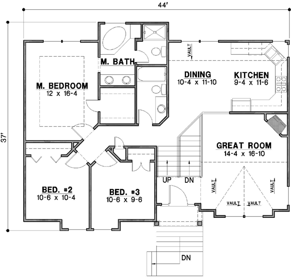 Main Floor Plan: 21-271