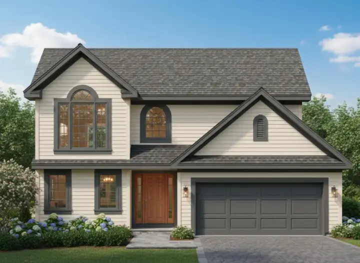 Traditional house plans 21-272 - front exterior, 1,651 sq ft, 3 bed, 2 bath house plans | Monster House Plans