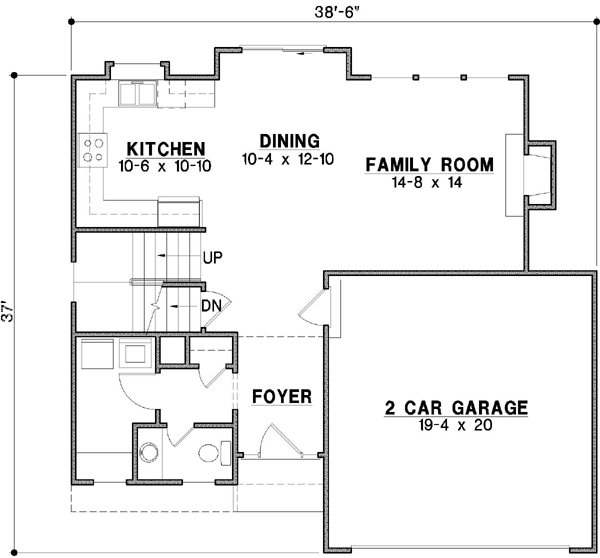 Main Floor Plan: 21-272