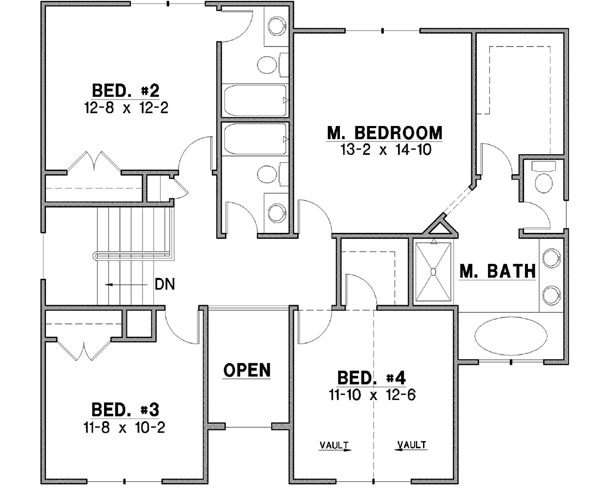 Upper/Second Floor Plan:21-273