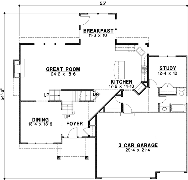 Main Floor Plan: 21-277