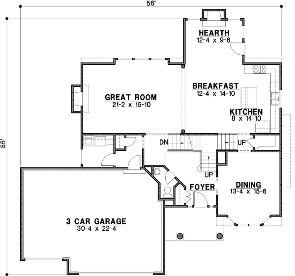 Main Floor Plan: 21-279