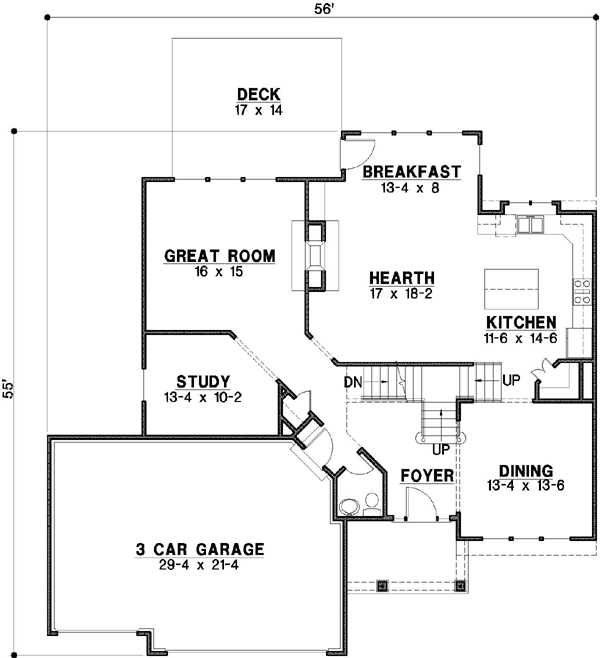 Main Floor Plan: 21-280