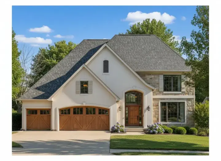 European house plans 21-281 - front exterior, 3,080 sq ft, 4 bed, 3 bath house plans | Monster House Plans