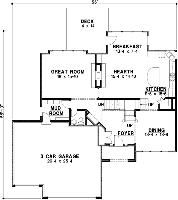 Main Floor Plan: 21-281