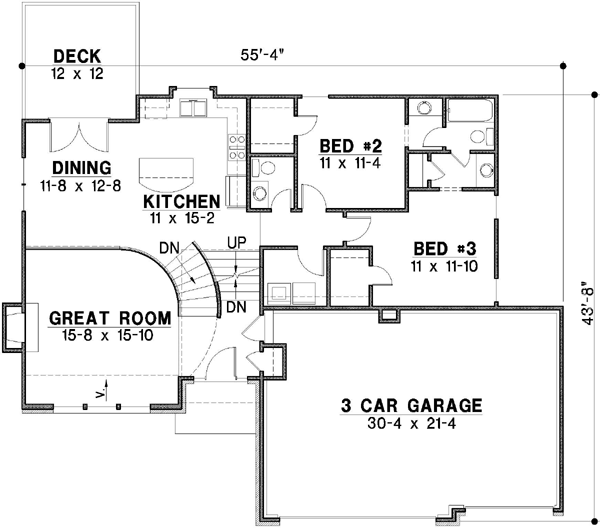 Main Floor Plan: 21-283