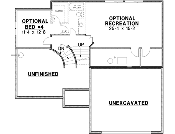 Lower Floor Plan: 21-284