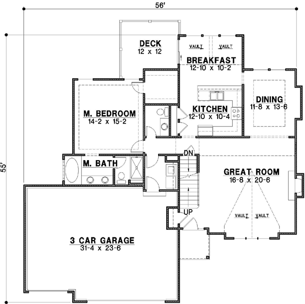Main Floor Plan: 21-289