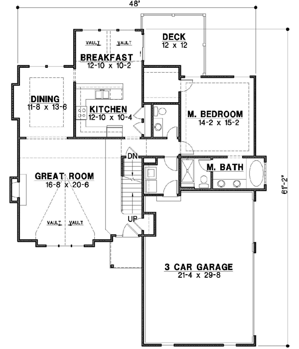Main Floor Plan: 21-290
