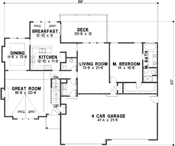 Main Floor Plan: 21-291