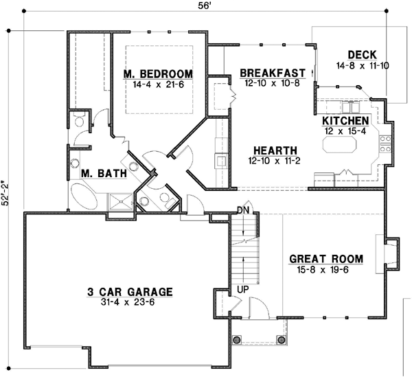 Main Floor Plan: 21-293
