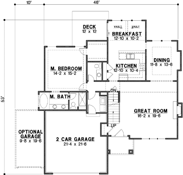 Main Floor Plan: 21-294