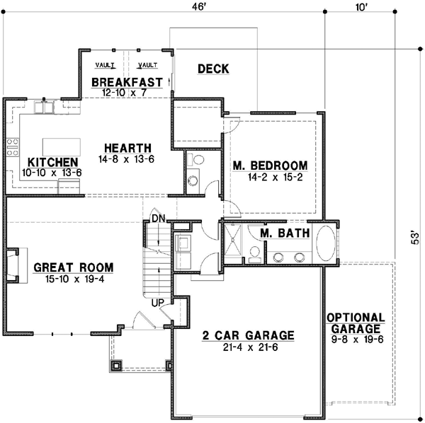Main Floor Plan: 21-295