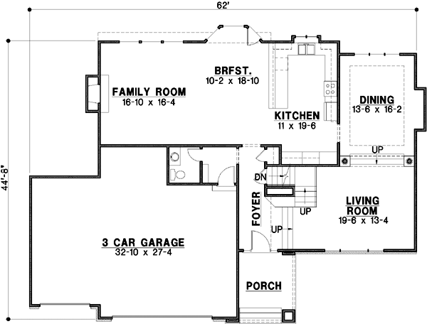 Main Floor Plan: 21-297