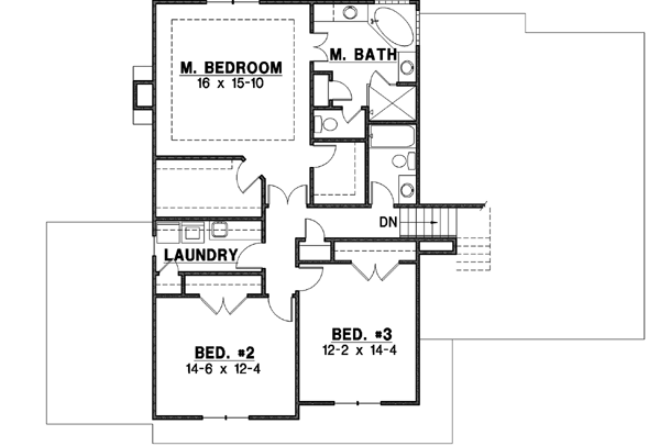 Upper/Second Floor Plan: 21-297