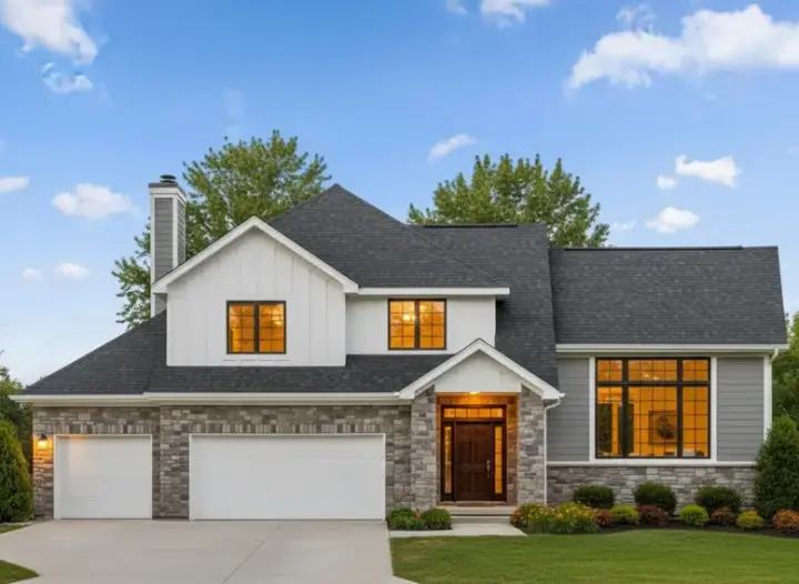 Traditional house plans 21-298 - front exterior, 2,356 sq ft, 3 bed, 2 bath house plans | Monster House Plans