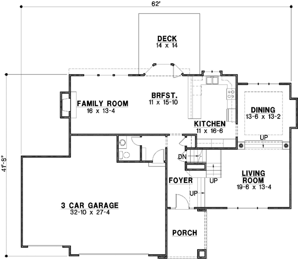 Main Floor Plan: 21-298