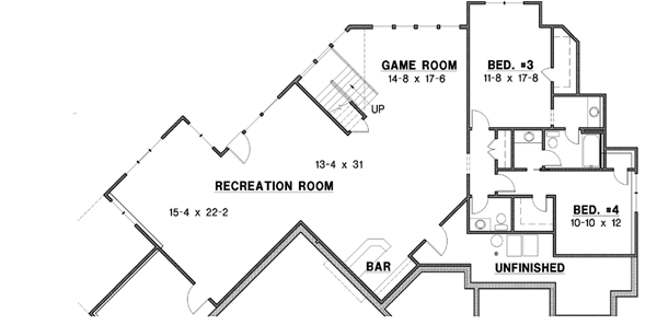 Lower Floor Plan: 21-306