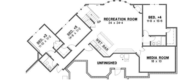 Lower Floor Plan: 21-307
