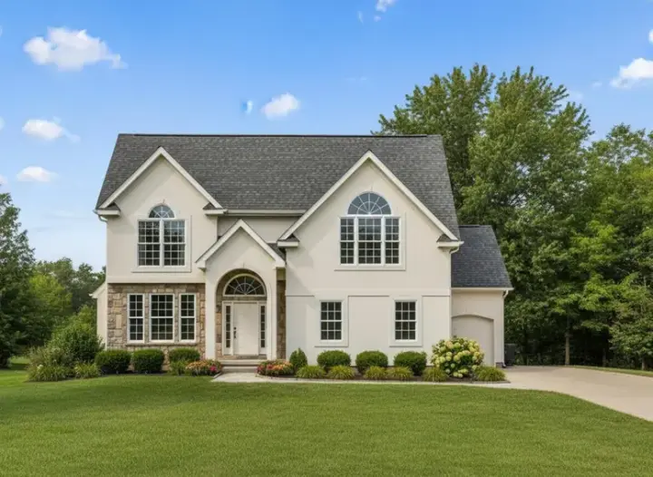 Traditional house plans 21-309 - front exterior, 2,313 sq ft, 4 bed, 3 bath house plans | Monster House Plans