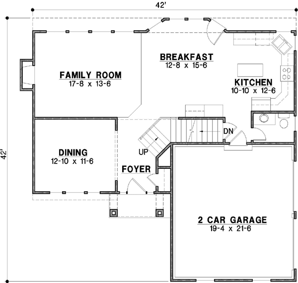 Main Floor Plan: 21-309
