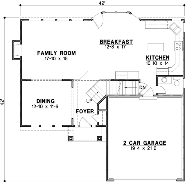 Main Floor Plan: 21-310